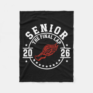 Track Field Senior 2026 Graduation Year - The Fleece Blanket