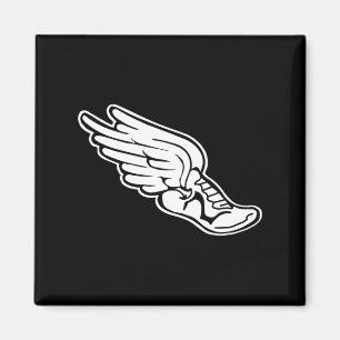 Track Logo Magnet Black