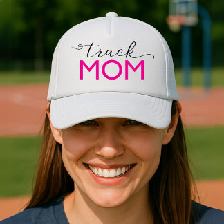 Track Mum Sporty Trucker Hat