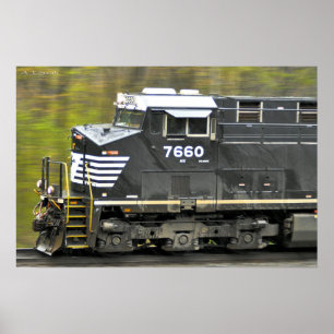Track Speed Poster