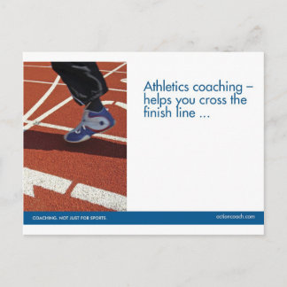 Track Sports Postcard