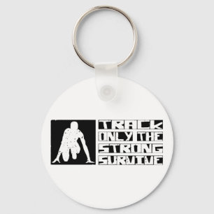 Track Survive Key Ring