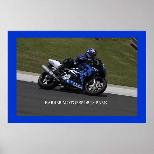 trackday at Barbers Poster (Front)