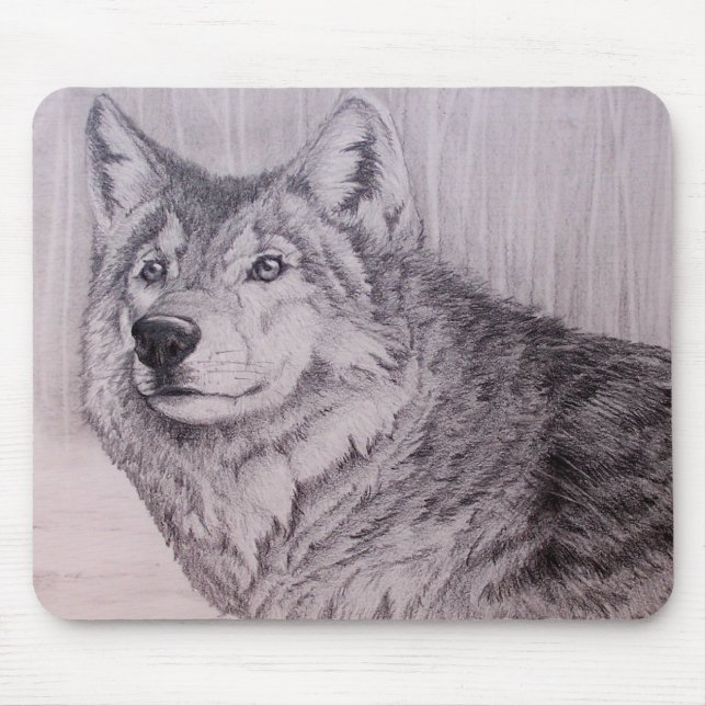 Tracking The Herd Mouse Pad (Front)