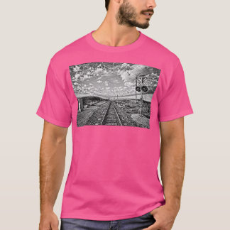 Tracks and Lines BW 1 T-Shirt