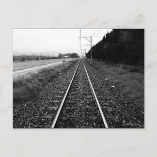 "Tracks" JTG Art Postcard