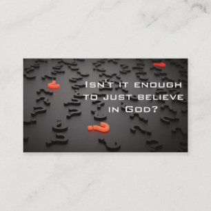 Tract Card - Belief