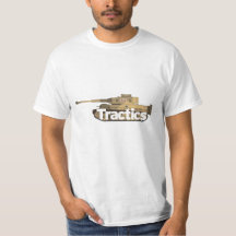 Tractics T-Shirt, Tiger with Camouflage