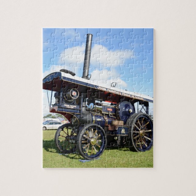 Traction Engine Renown Jigsaw Puzzle (Vertical)