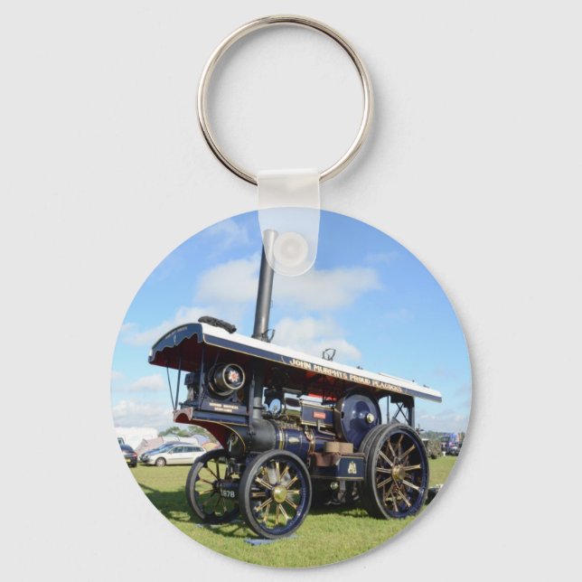 Traction Engine Renown Key Ring (Front)