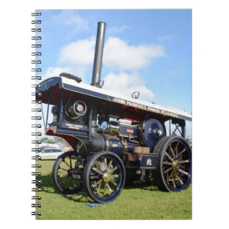 Traction Engine Renown Spiral Notebook