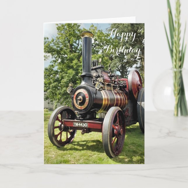TRACTION ENGINES CARD (Front)