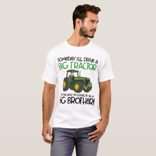 tractor big brother perfect pregnancy announcement T-Shirt