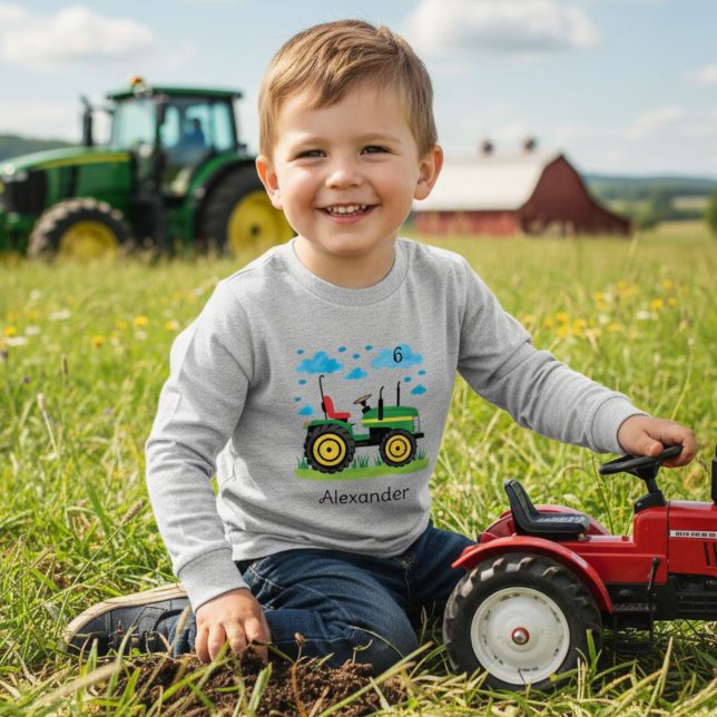 Tractor birthday, tractor for boy, green tractor (Creator Uploaded)