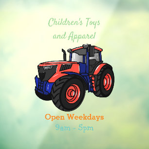 Tractor cartoon illustration