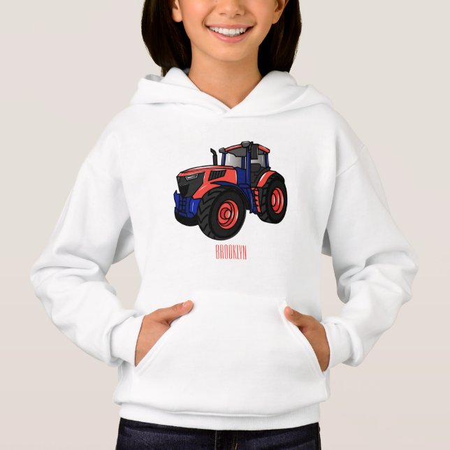 Tractor cartoon illustration  (Front)