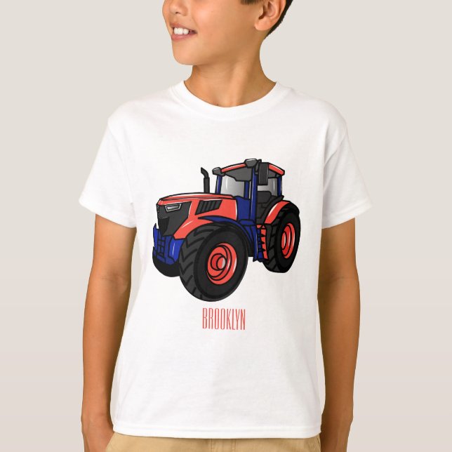 Tractor cartoon illustration  T-Shirt (Front)