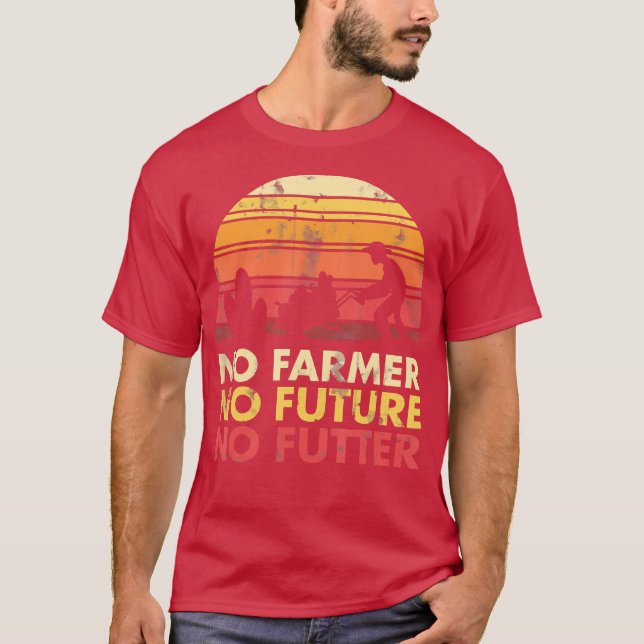 Tractor Countryside Farm Farmer T-Shirt (Front)