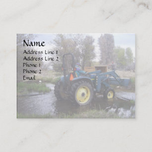Tractor Creek Clearing Business Card