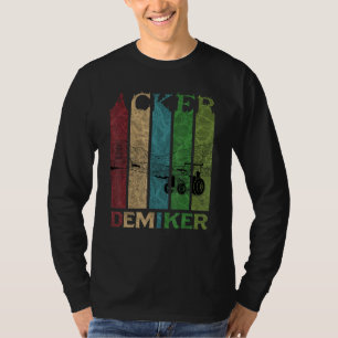 Tractor Farm Child Vintage Retro Farmers Demic T-Shirt