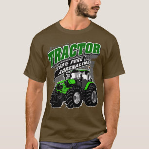 Tractor farmer agriculture farm _18 T-Shirt