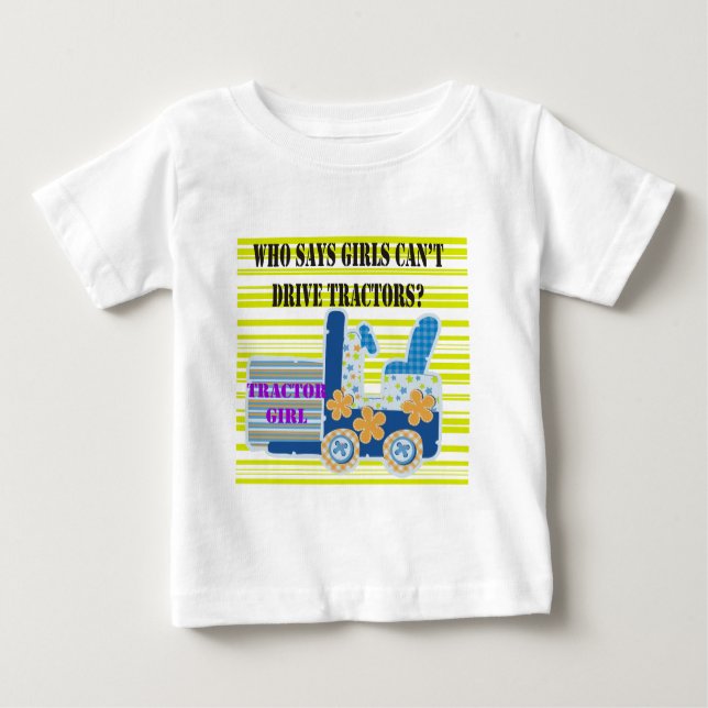 Tractor Girl Tshirts and Gifts (Front)