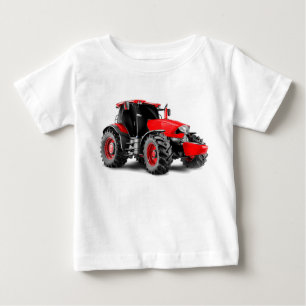 Tractor image for Baby-Fine-Jersey-T-Shirt-White Baby T-Shirt