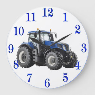 Tractor image for Clock