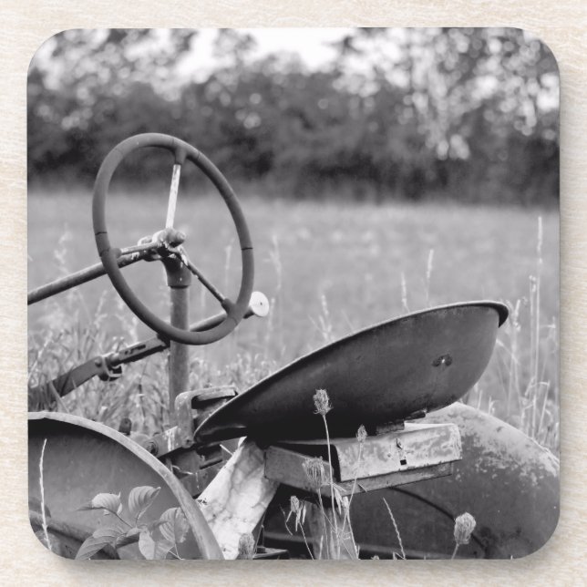 Tractor in Long Grass Coasters (Front)