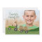 Tractor Invitation: Cute Hay Bale Farm Scene