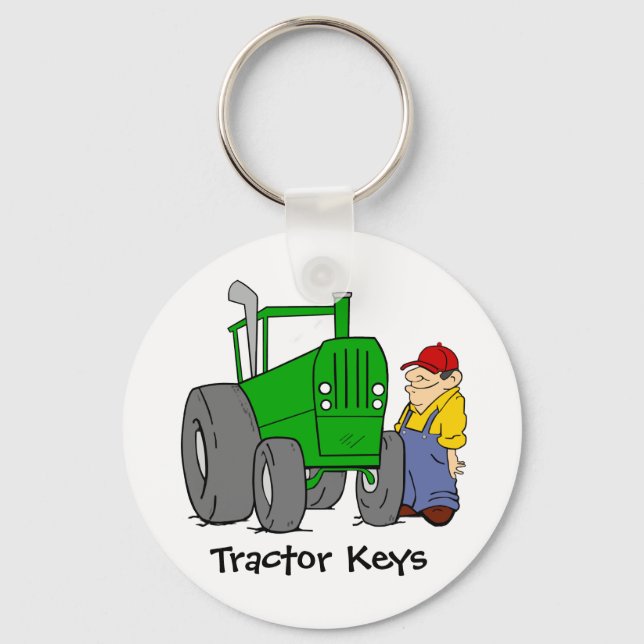 Tractor Keys Key Ring (Front)
