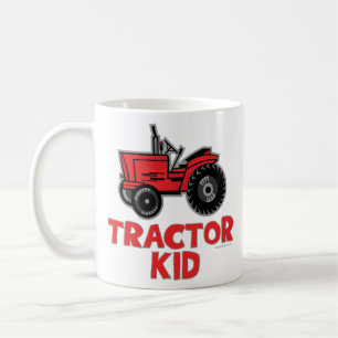 Tractor Kid Coffee Mug