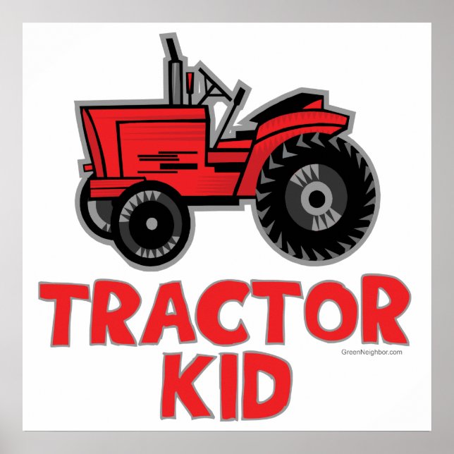 Tractor Kid Poster (Front)