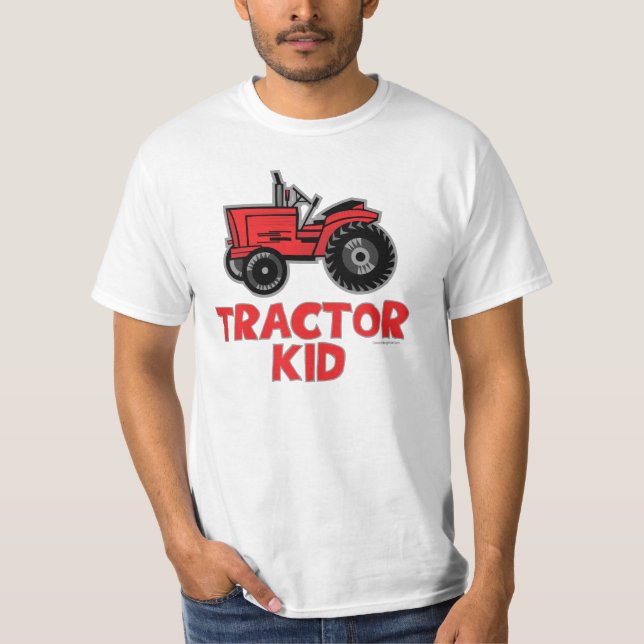 Tractor Kid T-Shirt (Front)