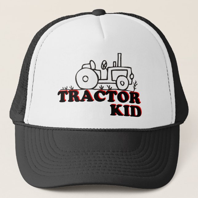 Tractor Kid Trucker Hat (Front)