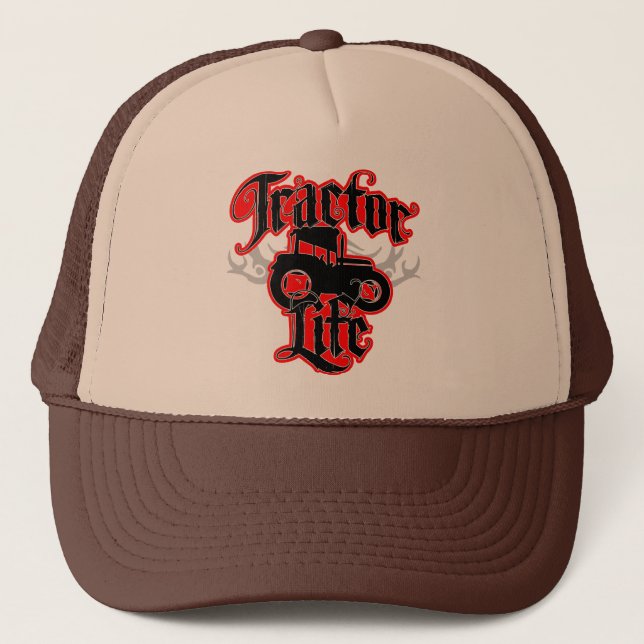 Tractor Life Trucker Hat (Front)