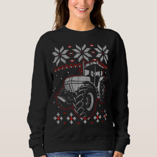 Tractor Lover Ugly Christmas Sweater Farmer Farmin
