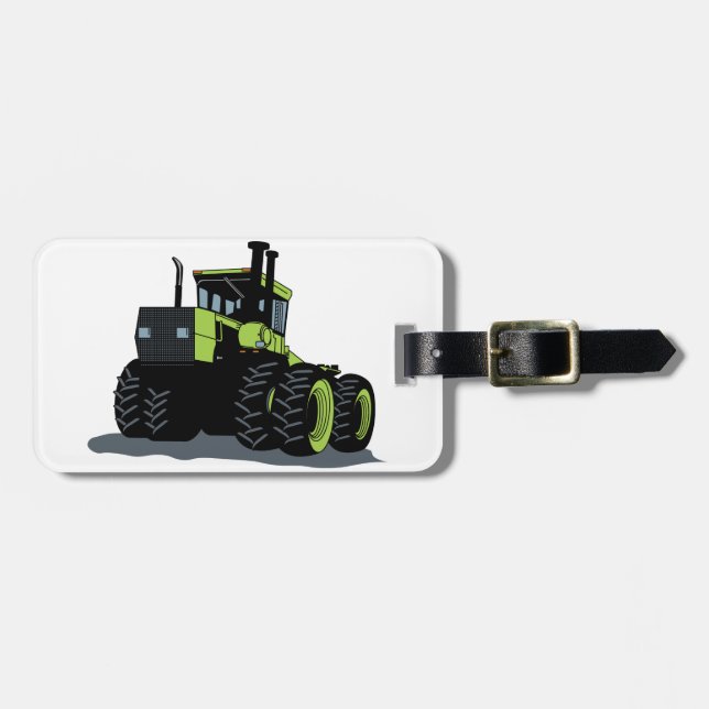 Tractor Luggage Tag (Front Horizontal)