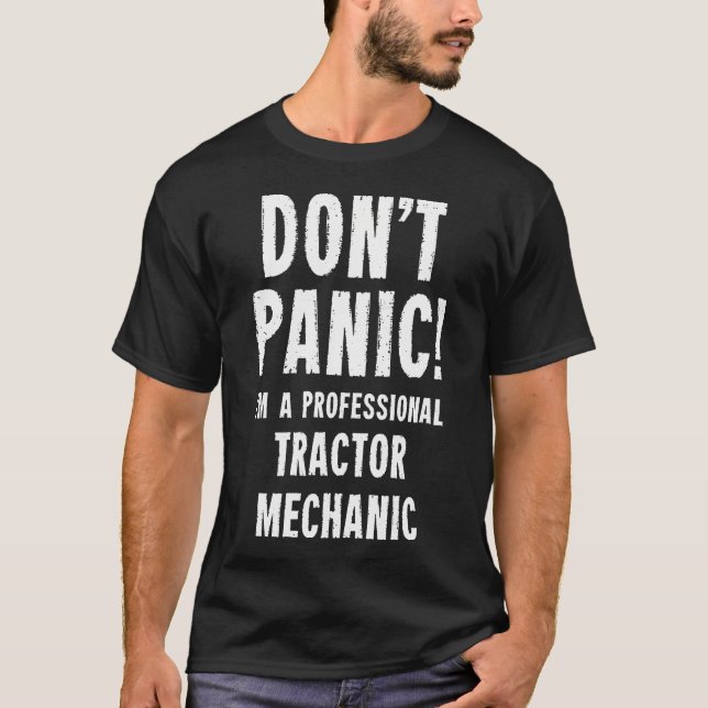 Tractor Mechanic T-Shirt (Front)