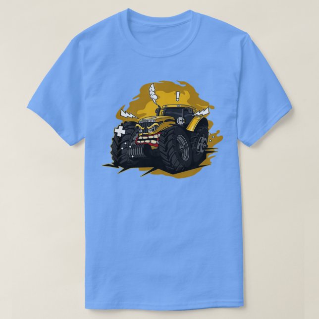 Tractor Monster Farm T-Shirt (Design Front)