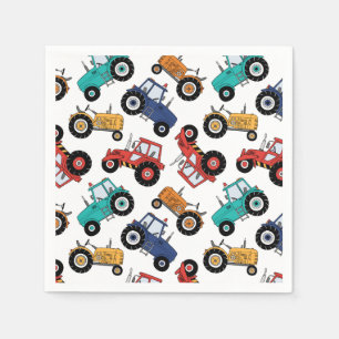 Tractor Napkin