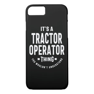Tractor Operator Job Title Gift Case-Mate iPhone Case