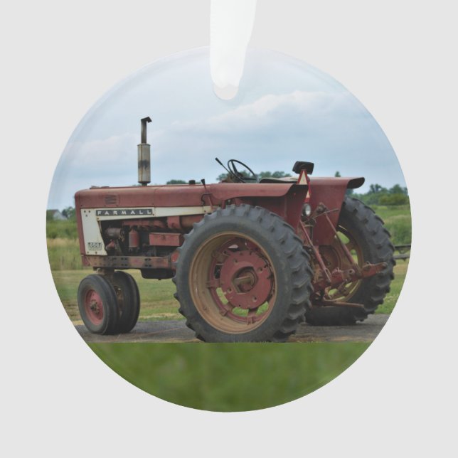 Tractor Ornament (Front)