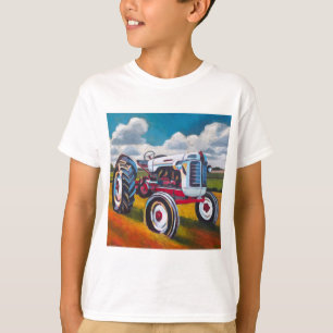Tractor Painting - Gift for Tractor Enthusiasts T-Shirt