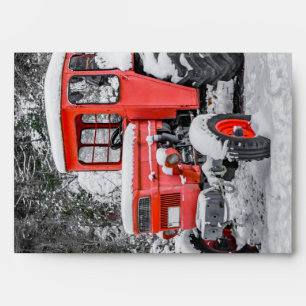 Tractor Parked, Olympus Mount National Park Envelope