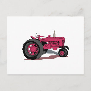 Tractor Postcard