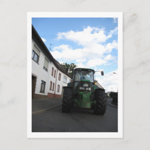 Tractor Postcard