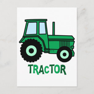 Tractor Postcard