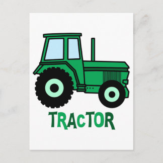 Tractor Postcard
