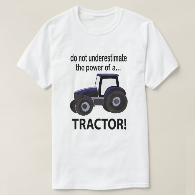 Tractor Power Tractor T-Shirt (Design Front)